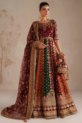 Baroque Multi Raw Silk Bridal Collection Replica