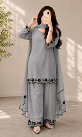Bunaai - Summer-3PC Lawn Embroidered Suit