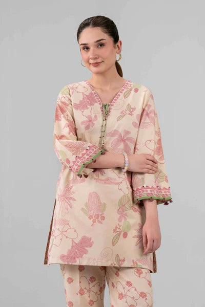 2 Piece - Printed Suit