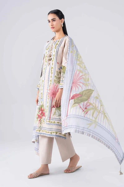 3 Piece - Digital Printed Suit
