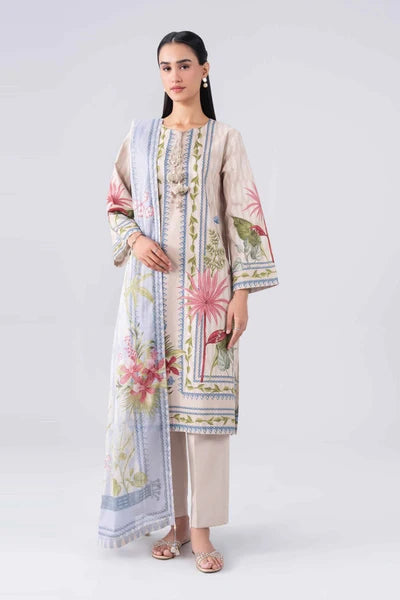 3 Piece - Digital Printed Suit