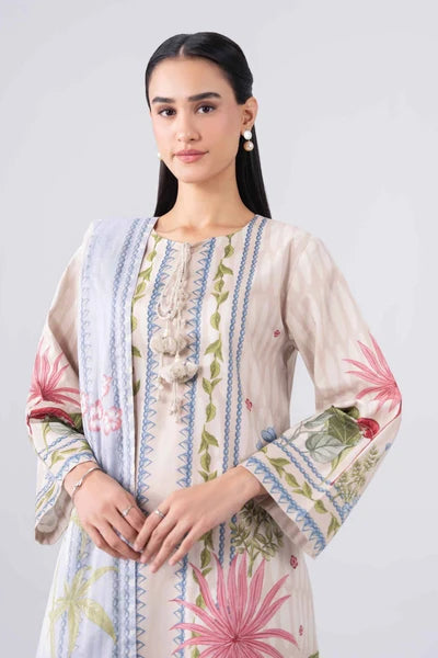 3 Piece - Digital Printed Suit