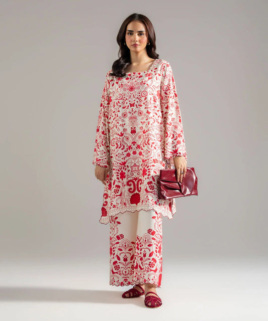 Printed Arabic Lawn Shirt