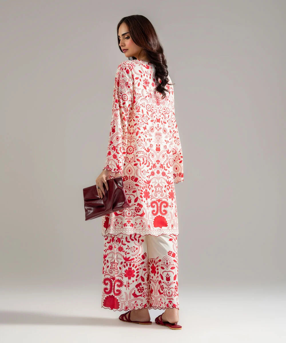 Printed Arabic Lawn Shirt