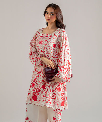 Printed Arabic Lawn Shirt