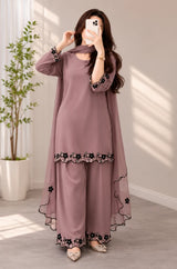 Bunaai - Summer-3PC Lawn Embroidered Suit