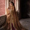 Shrenz Shocking Pink Organza Bridal Collection Replica